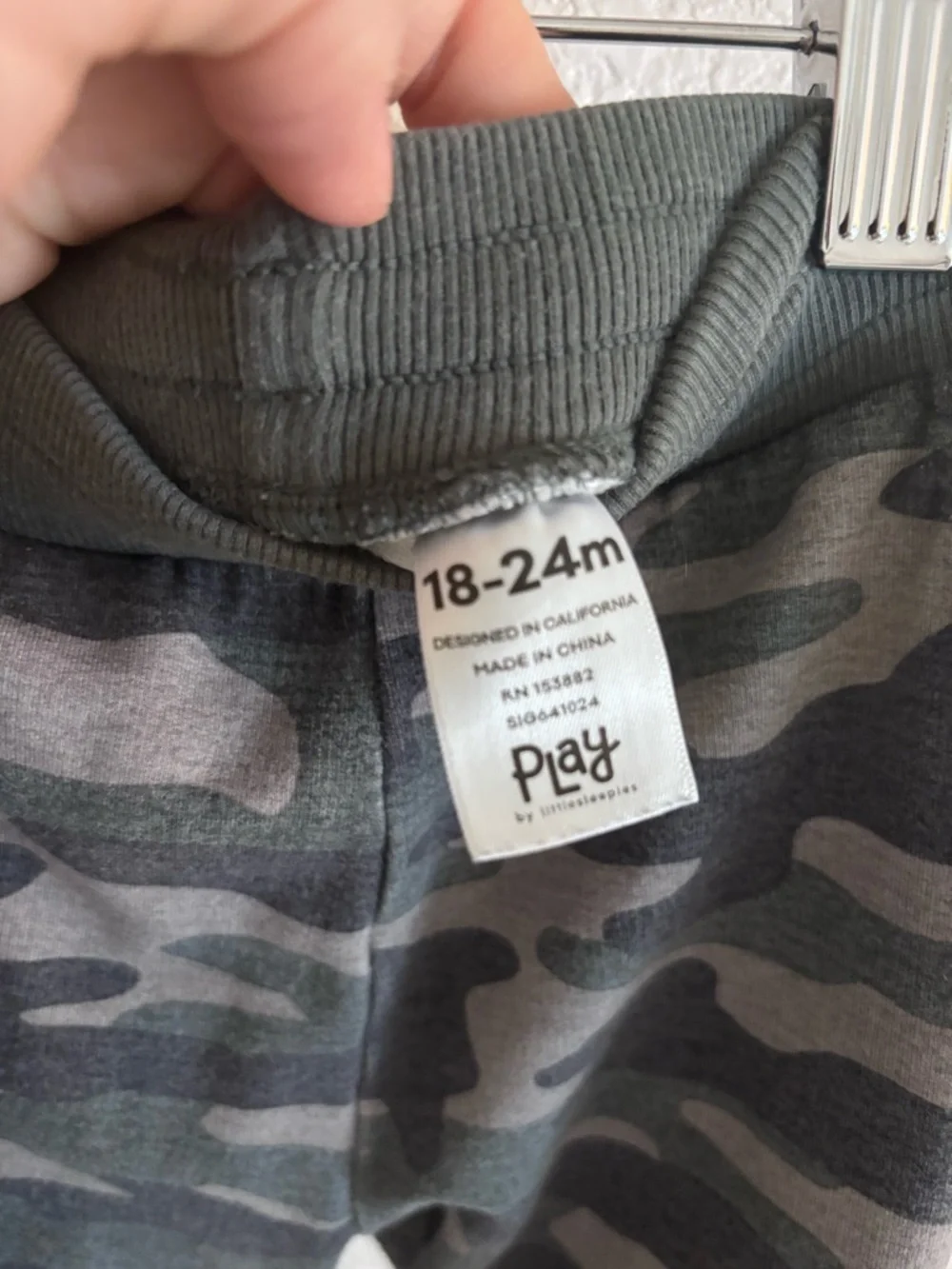 Little Sleepies - Camo Hoodie and Joggers sweat set